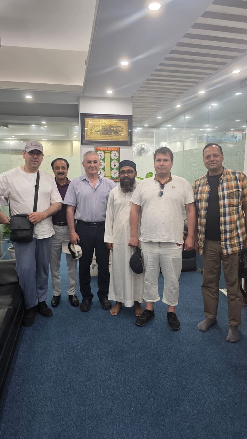Russian delegation visit in Bangladesh — group photo